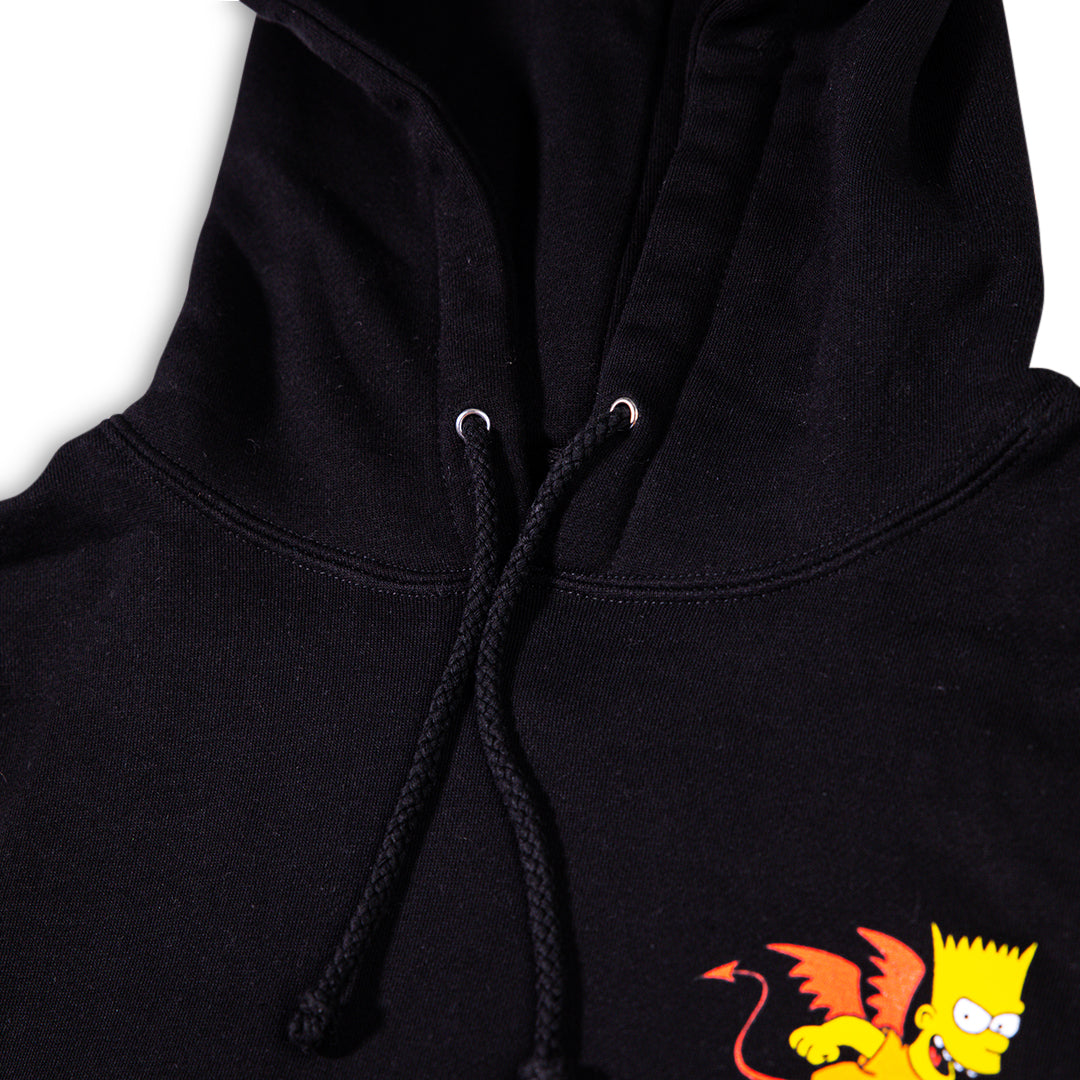 Hoodies and sweatshirts Market The Simpsons Devil Arc Hoodie Black