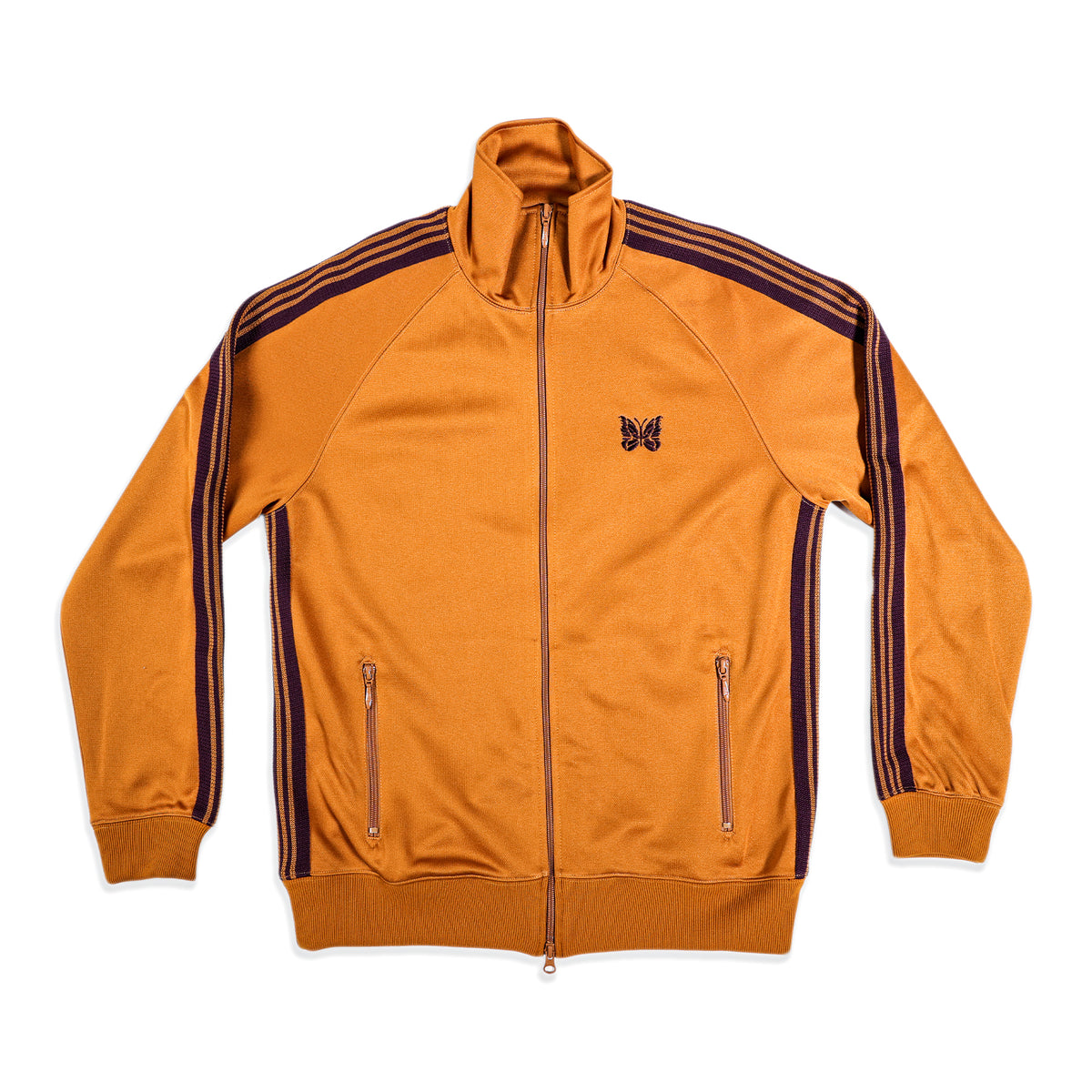 Needles Track Jacket Poly Smooth Orange – Kriss Kross