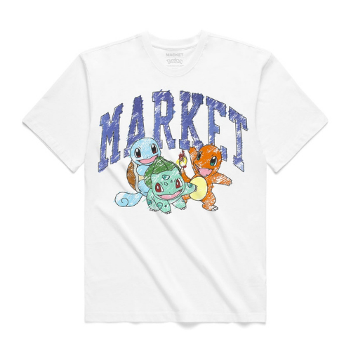 MARKET x Pokemon Starters UV T-Shirt - X LARGE