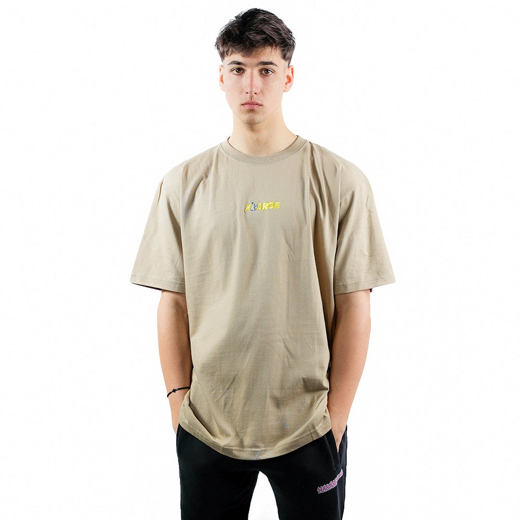 XLARGE x #FR2 Fxxk Icon Tee 2 Beige