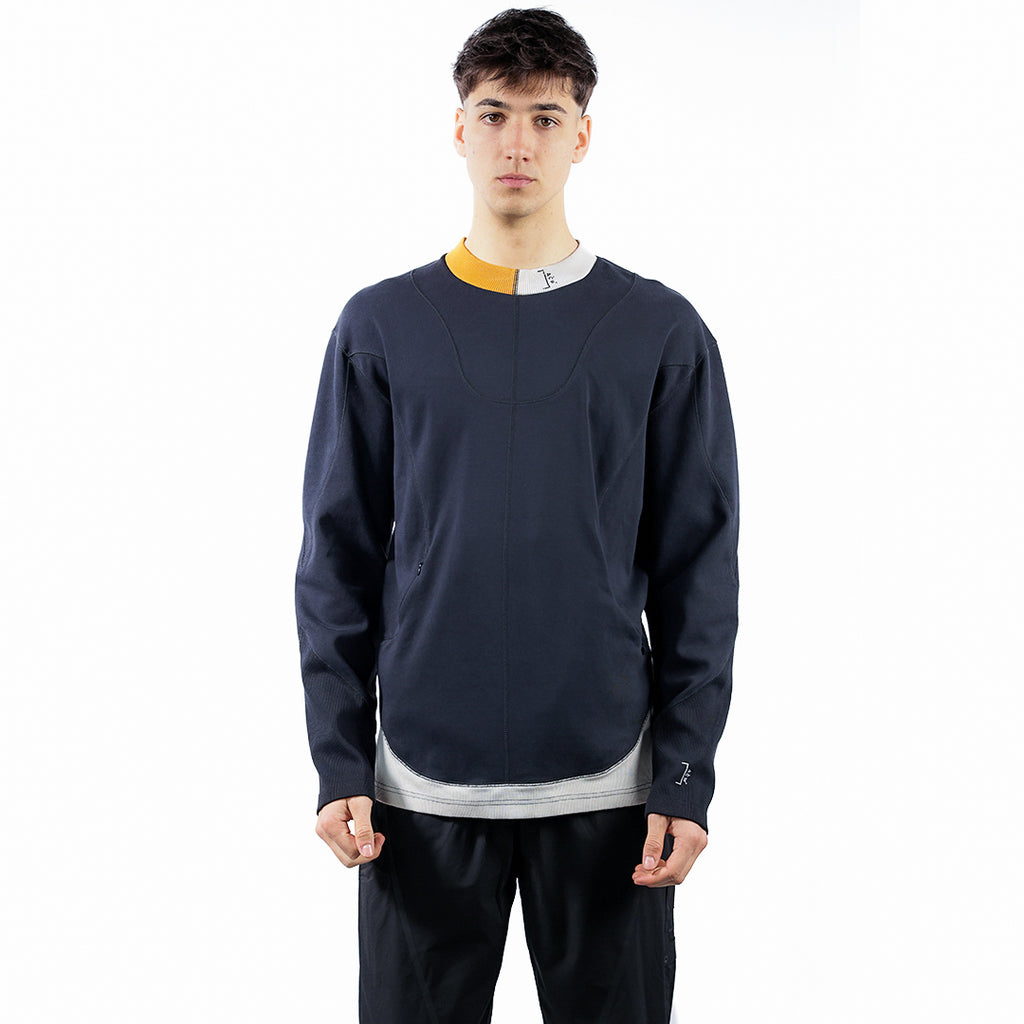 A-COLD-WALL Knitted Jumper Jersey Contrast Overlock XLARGE