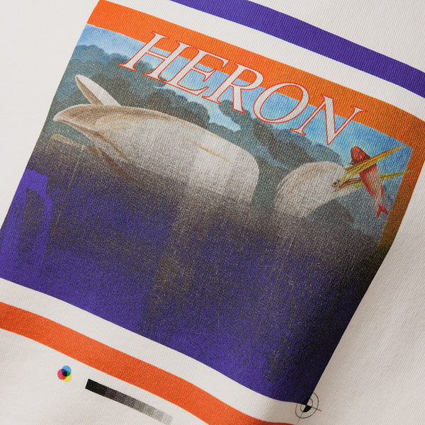 HERON - Misprinted Heron Crewneck