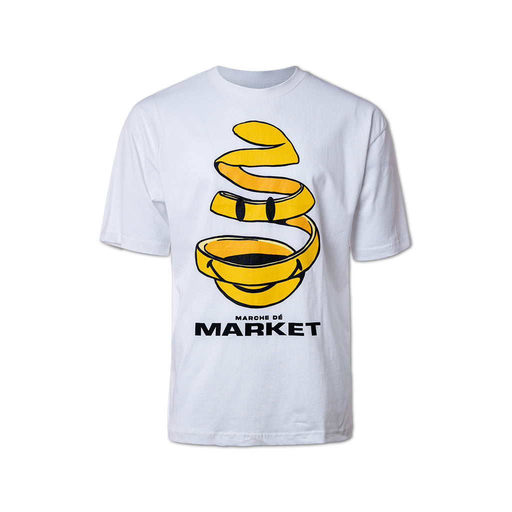 MARKET Smiley Marche De Market T-Shirt White