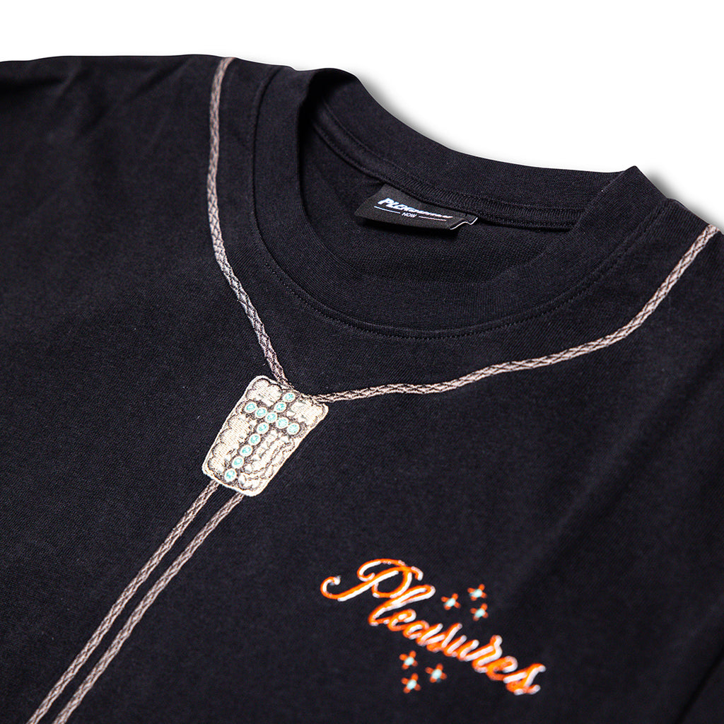 PLEASURES Bolo Heavyweight Shirt - Black