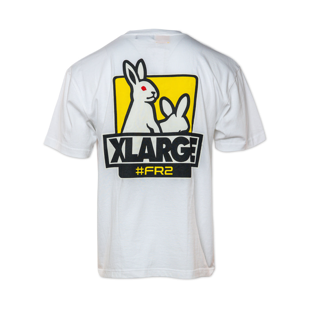 XLARGE x #FR2 Fxxk Icon Tee 2 White