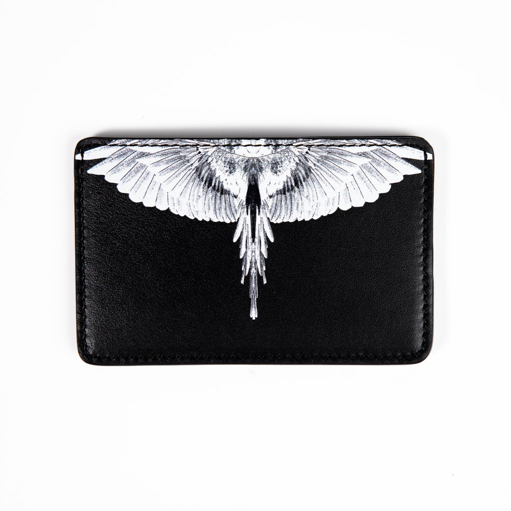 Marcelo Burlon County of Milan Wings Leather Card Holder