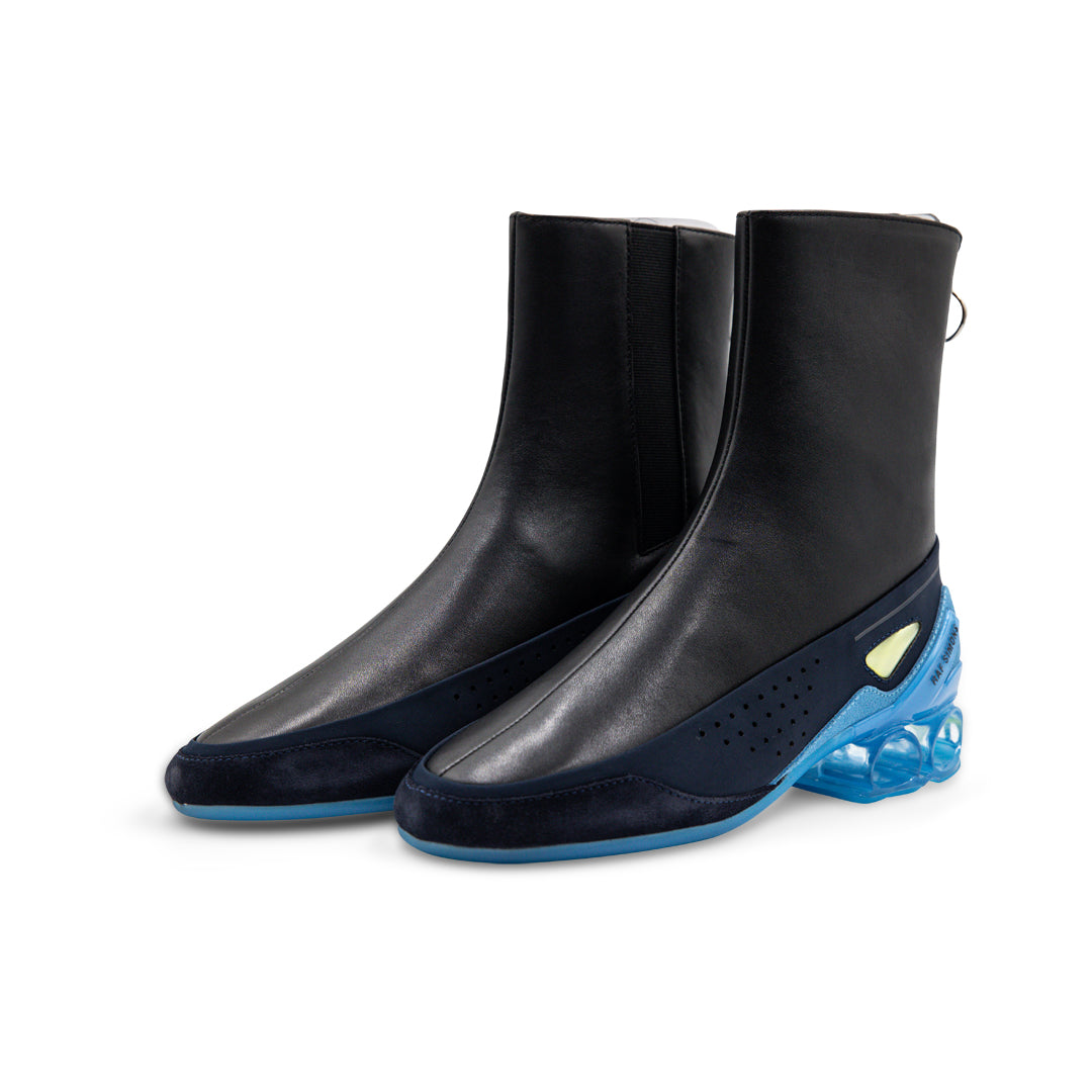 Raf Simons Cycloid-4 Ankle Boot Black Aqua – Kriss Kross