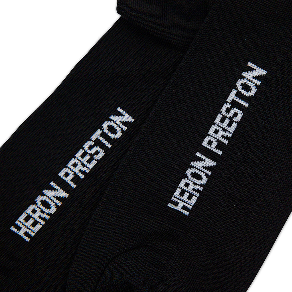 HERON PRESTON Heron Long Socks Black White