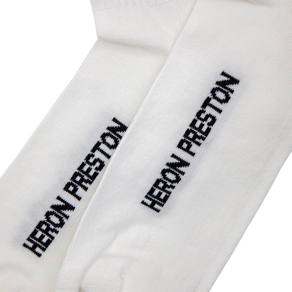 HERON PRESTON Heron Long Socks White Black