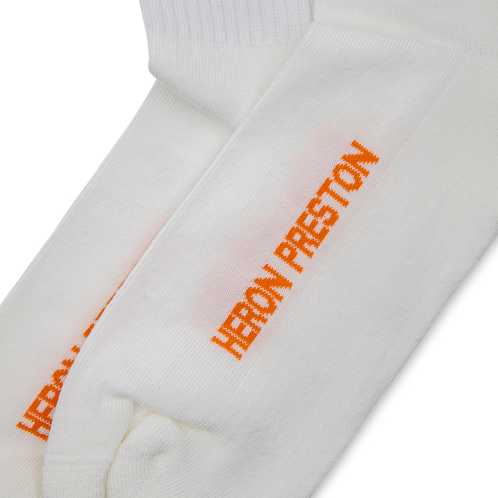 HERON PRESTON CTNMB Long Socks White Orange