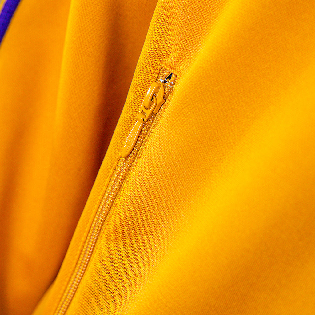 Needles Track Jacket Poly Smooth Yellow Gold - XSmall
