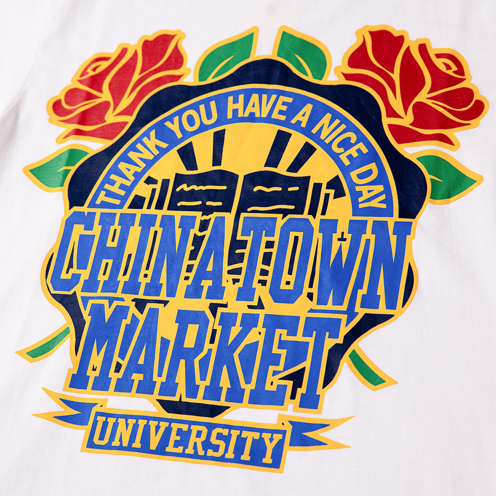 MARKET Chinatown Rose Garden T-Shirt - White