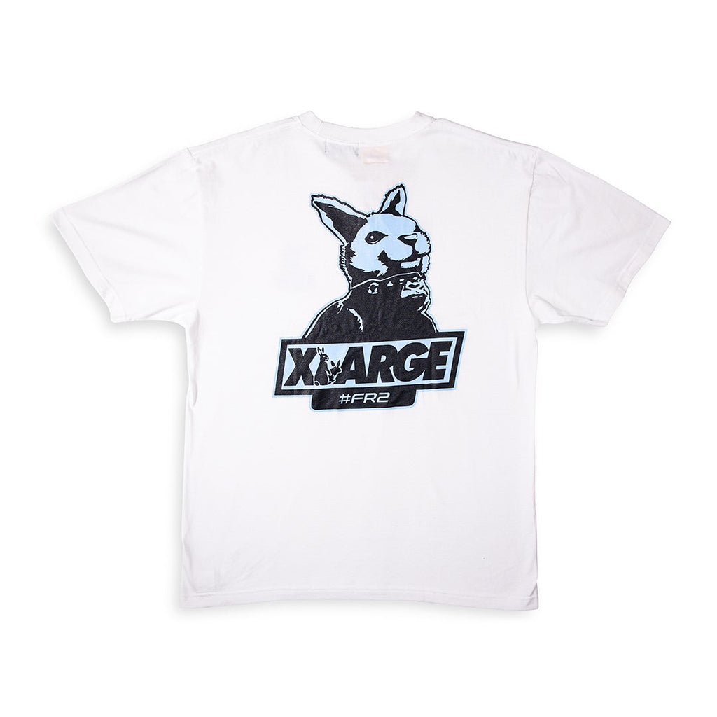 XLARGE x #FR2 OG Rabbit Logo Tee White – Kriss Kross