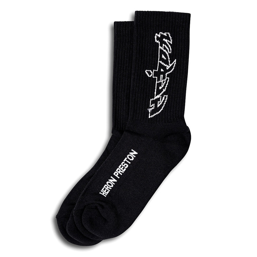 HERON PRESTON HP Arcade Long Socks - Black