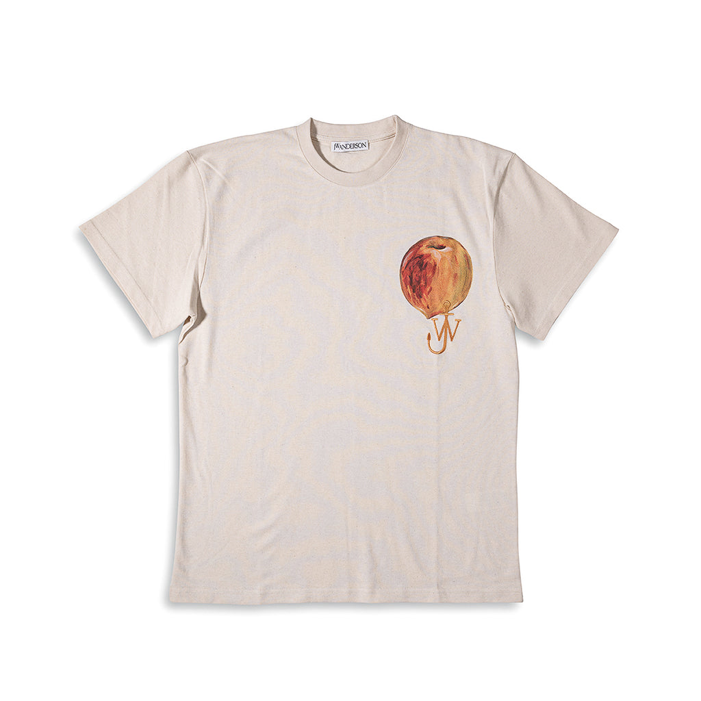 JW ANDERSON Printed Peach Logo T-Shirt