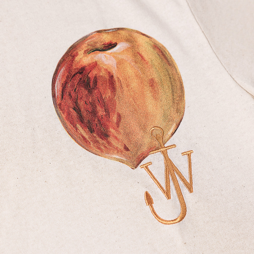 JW ANDERSON Printed Peach Logo T-Shirt