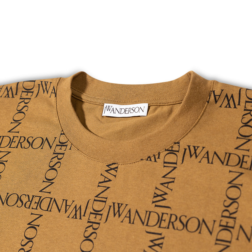 JW ANDERSON Oversized T-Shirt - Tobacco