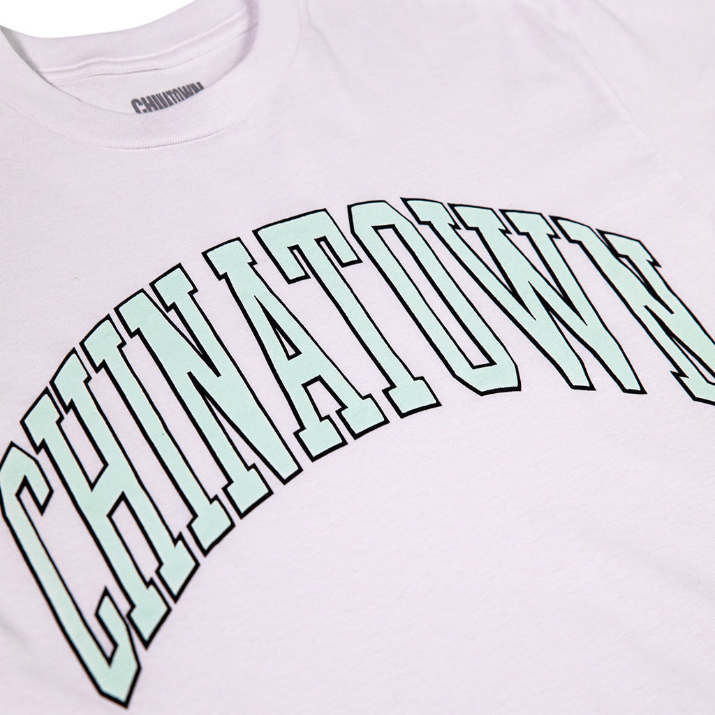 MARKET Chinatown Seafoam Puff Arc Tee White SMALL