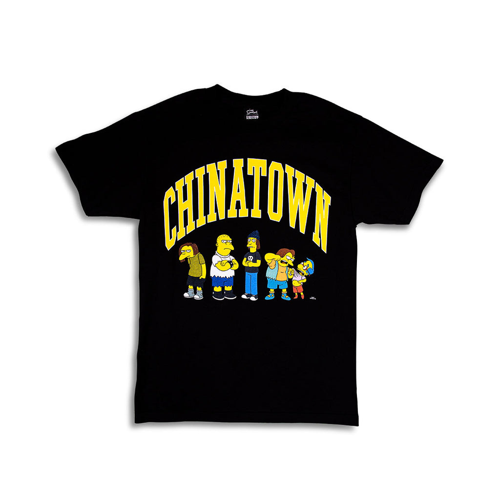 MARKET Chinatown x Simpsons HA HA Arc Tee Black MEDIUM