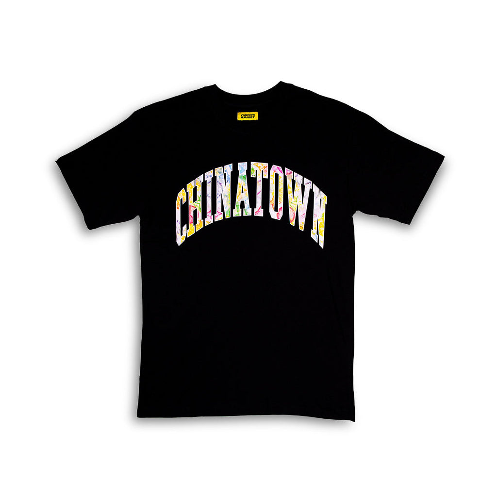 MARKET Chinatown Watercolor Arc Tee Black SMALL