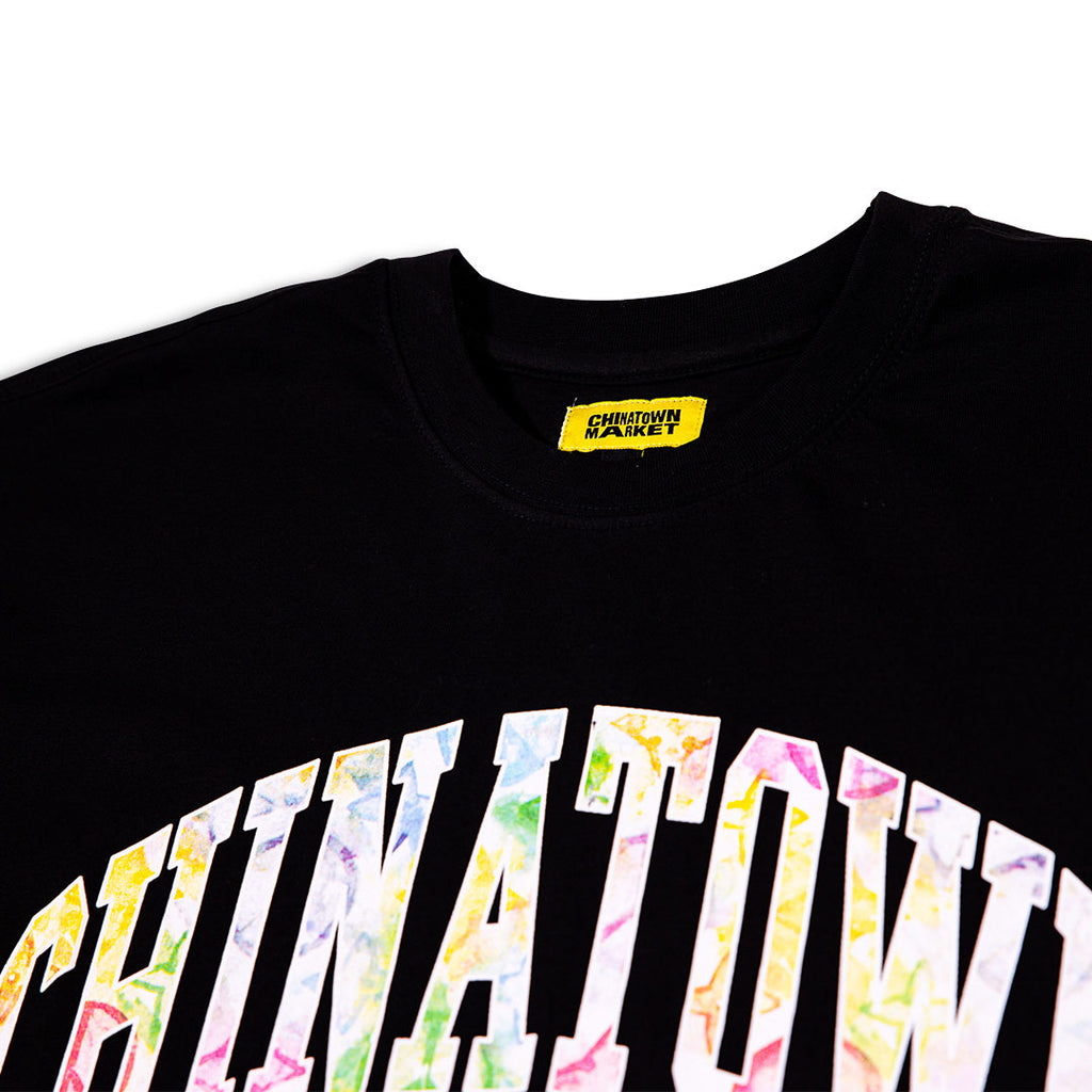 MARKET Chinatown Watercolor Arc Tee Black SMALL