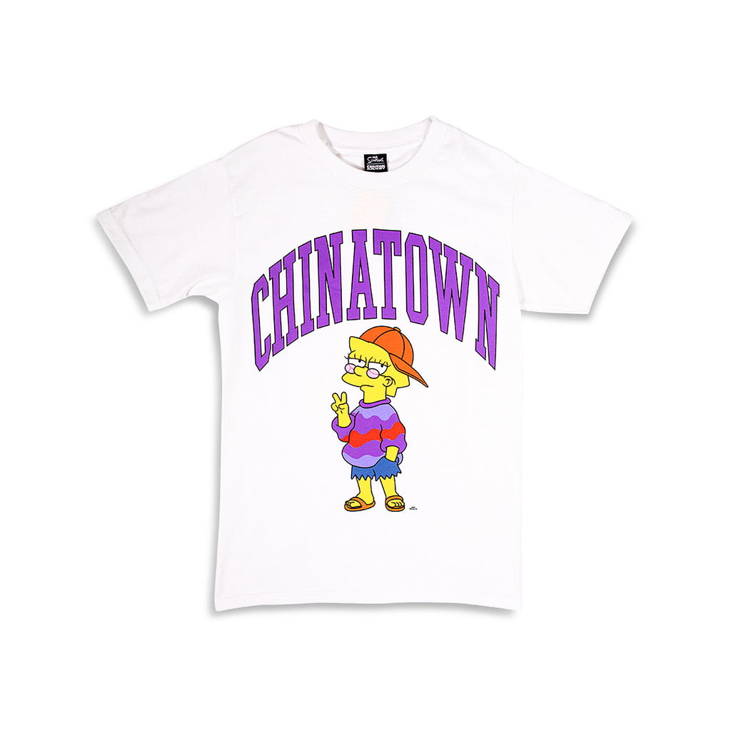 MARKET Chinatown x Simpsons Like You Know Whatever Arc Tee White - XX LARGE