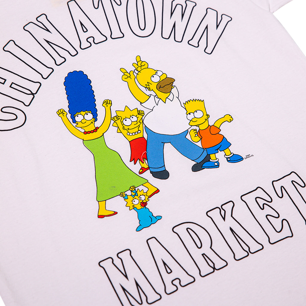 MARKET Chinatown X Simpsons Family OG Tee White