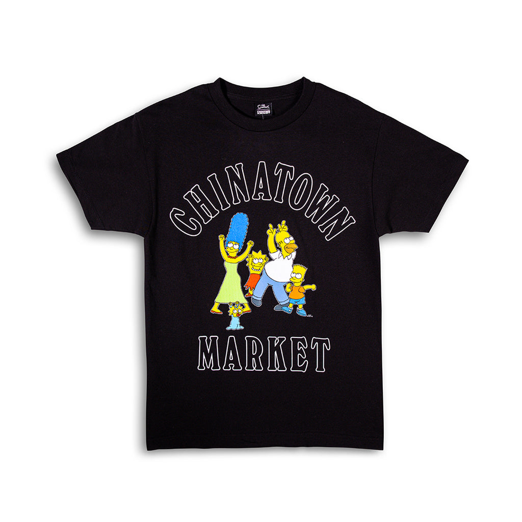 MARKET Chinatown X Simpsons Family OG Tee Black SMALL