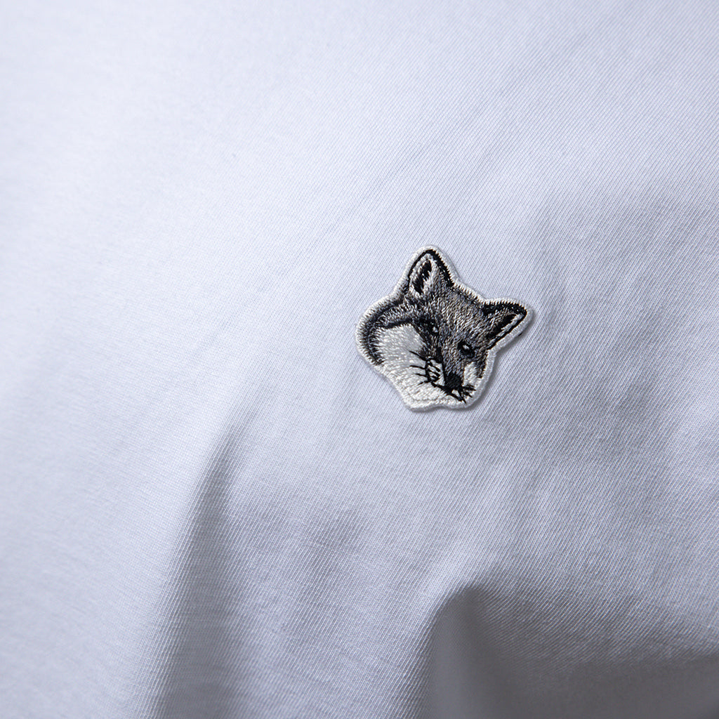 Maison Kitsuné Grey Fox Head Patch Classic T-Shirt - XXL