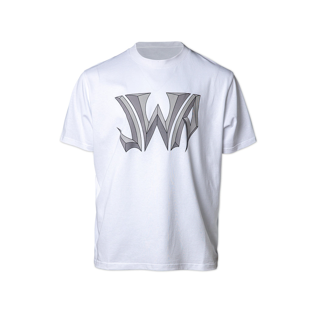 JW ANDERSON Gothic Logo Oversized T-Shirt - White