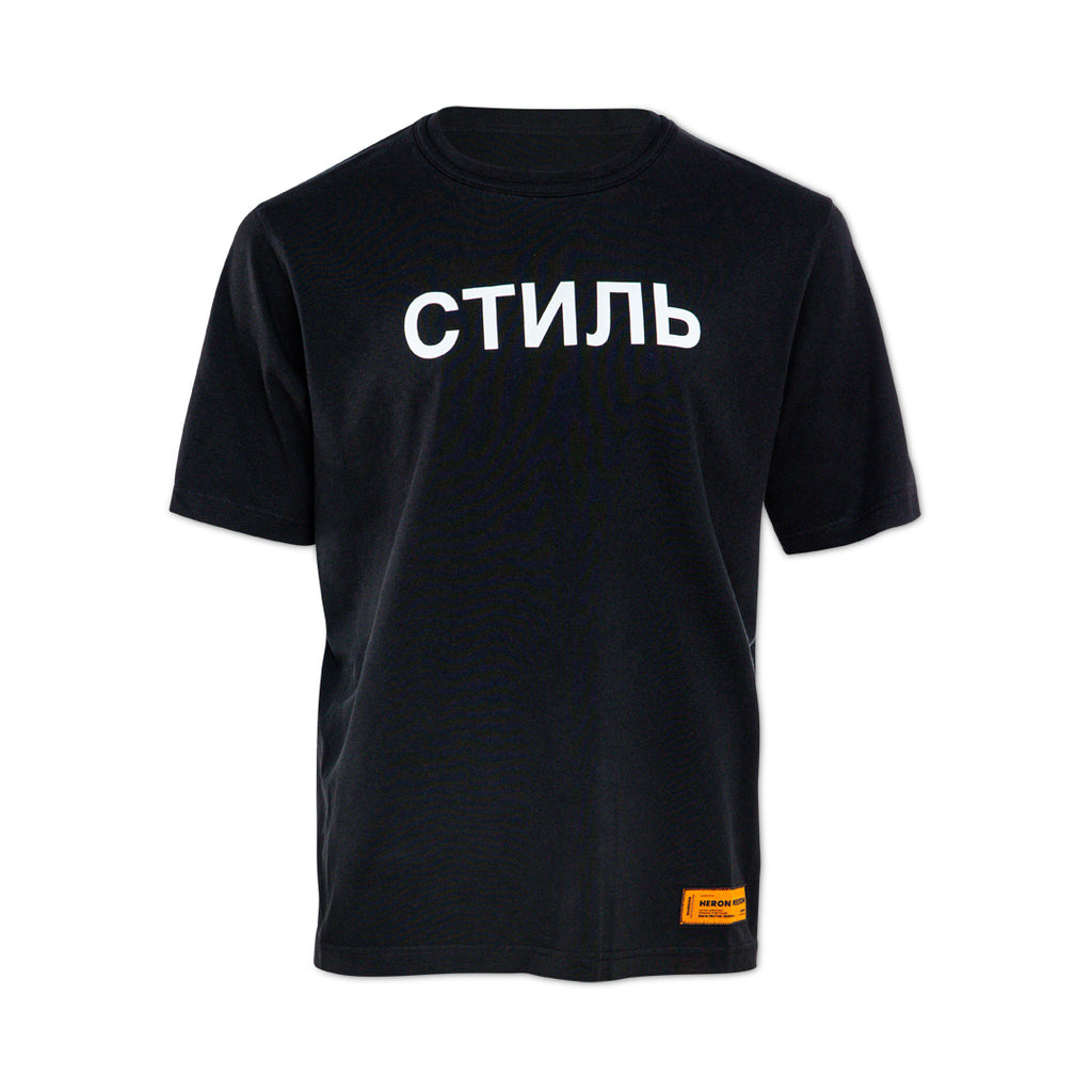 SS Tee Reg CTNMB Black White - XS