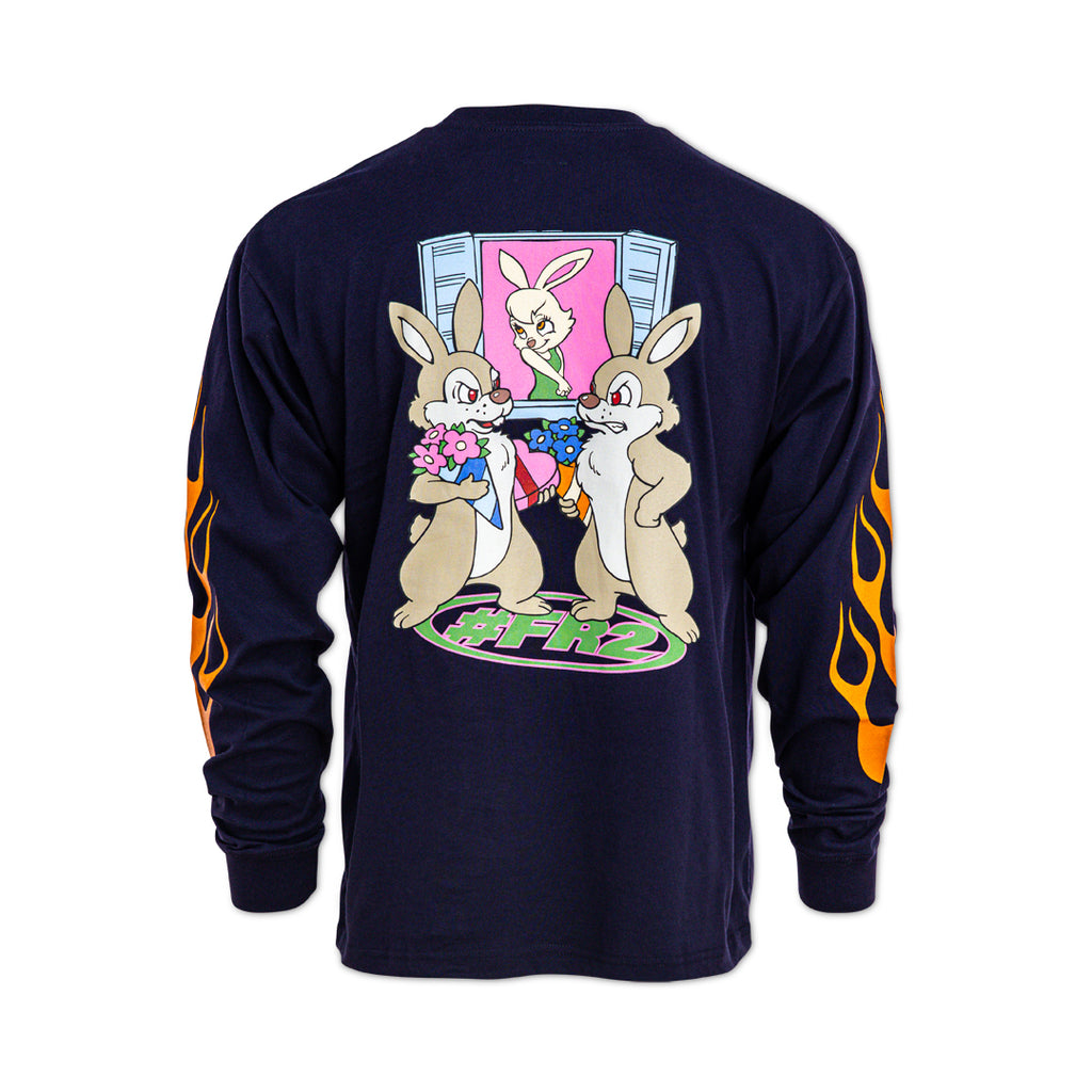 #FR2 Fight Over a Rabbits Long Sleeve T-Shirt