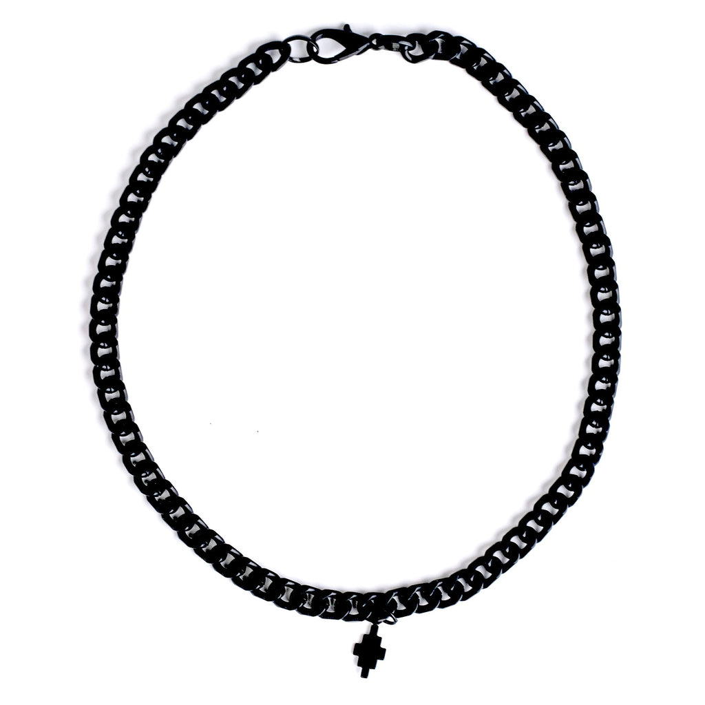 Marcelo Burlon County of Milan Cross Necklace - Black