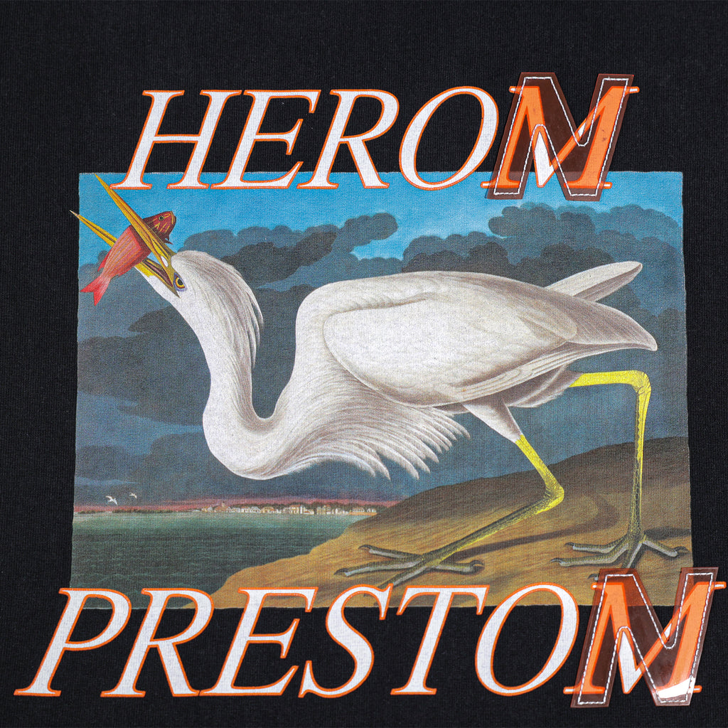 HERON PRESTON OS Heron A.F Tee Black/Blue