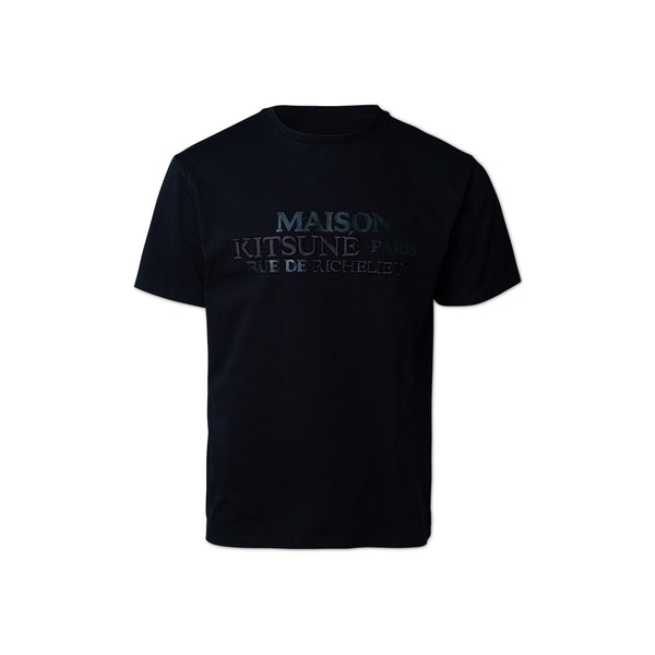 Maison Kitsuné - Rue Richelieu Relaxed T-Shirt – Kriss Kross