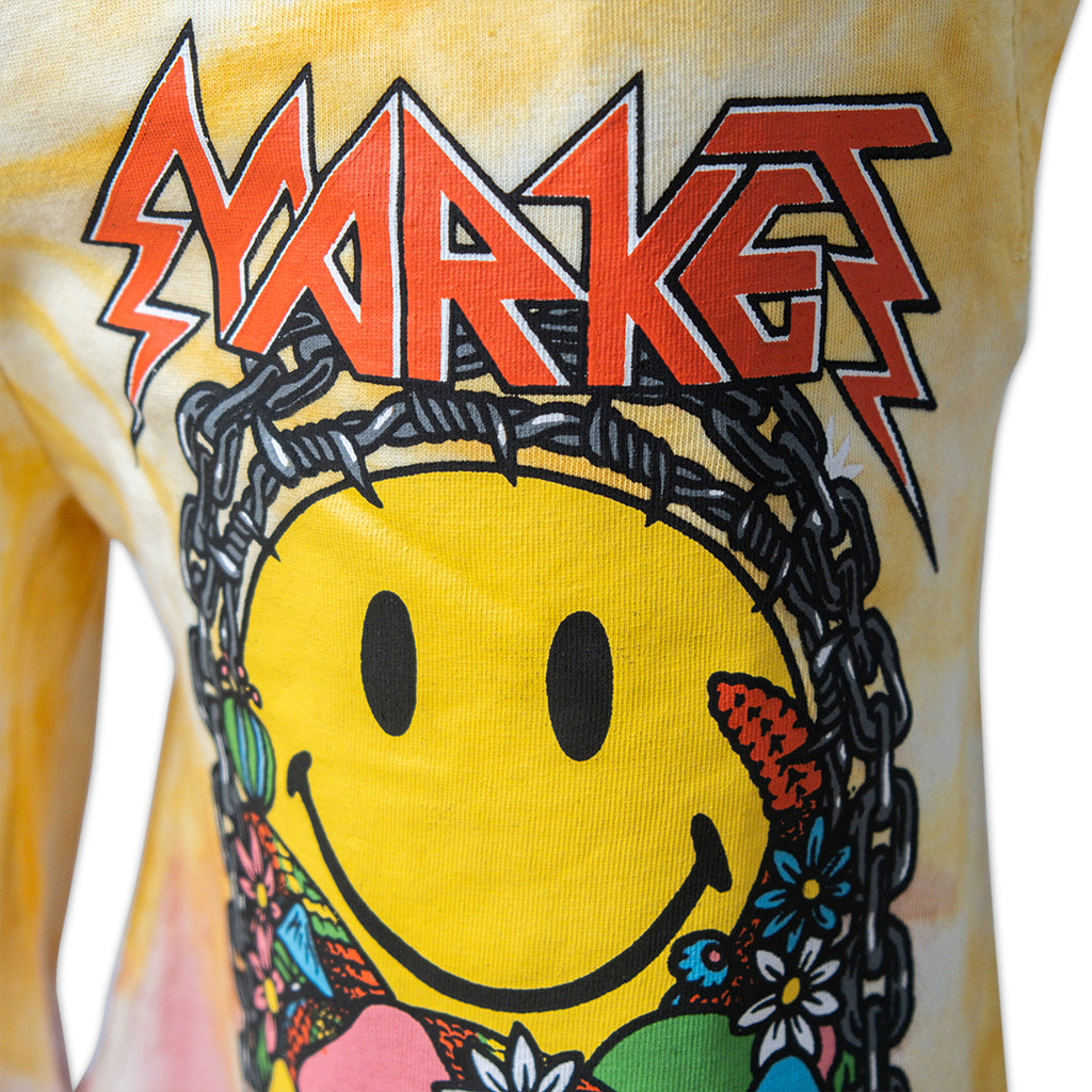 MARKET Smiley Iron Market Tie-Dye Shorts
