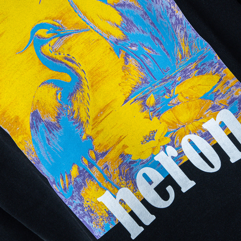 HERON PRESTON ES Herons Tee Black/Yellow