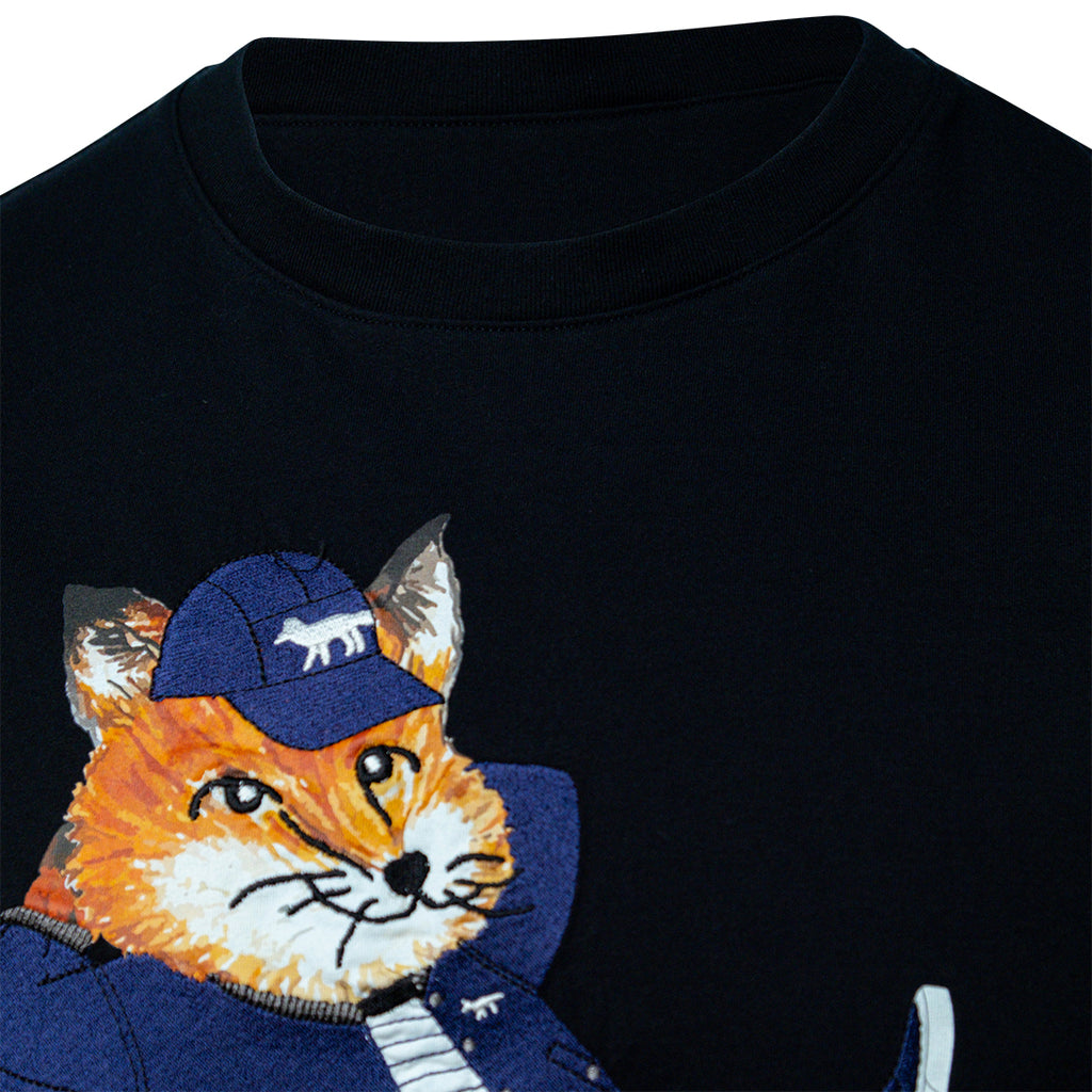 Maison Kitsuné - Dressed Fox Print T-Shirt - Medium