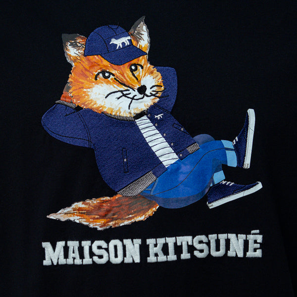 Maison Kitsuné - Dressed Fox Print T-Shirt - Medium