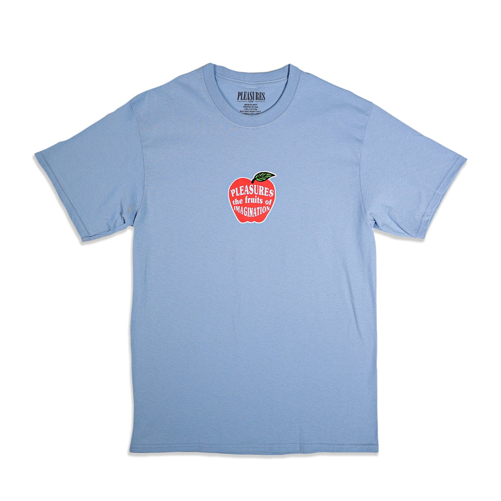 PLEASURES Imagination T-Shirt - Powder Blue - LARGE