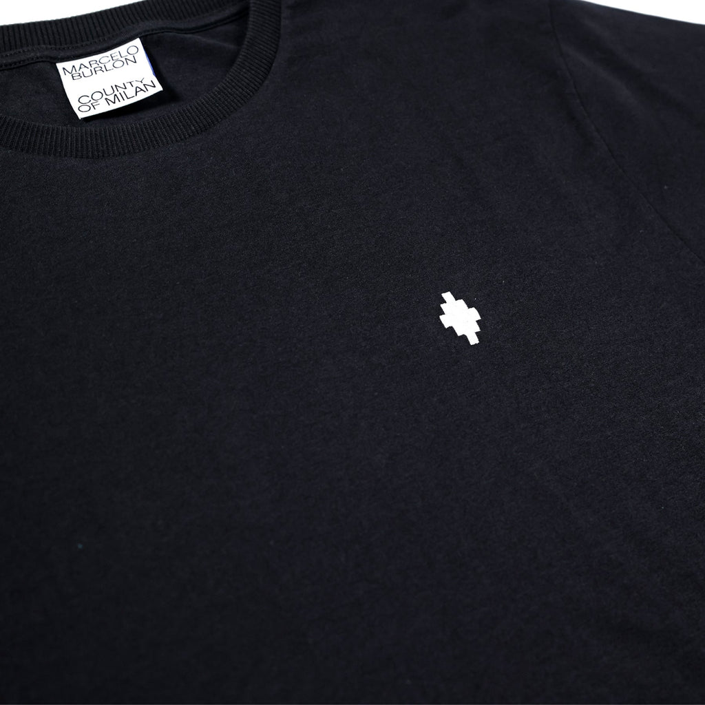 Marcelo Burlon County of Milan Cross Basic Neck T-Shirt