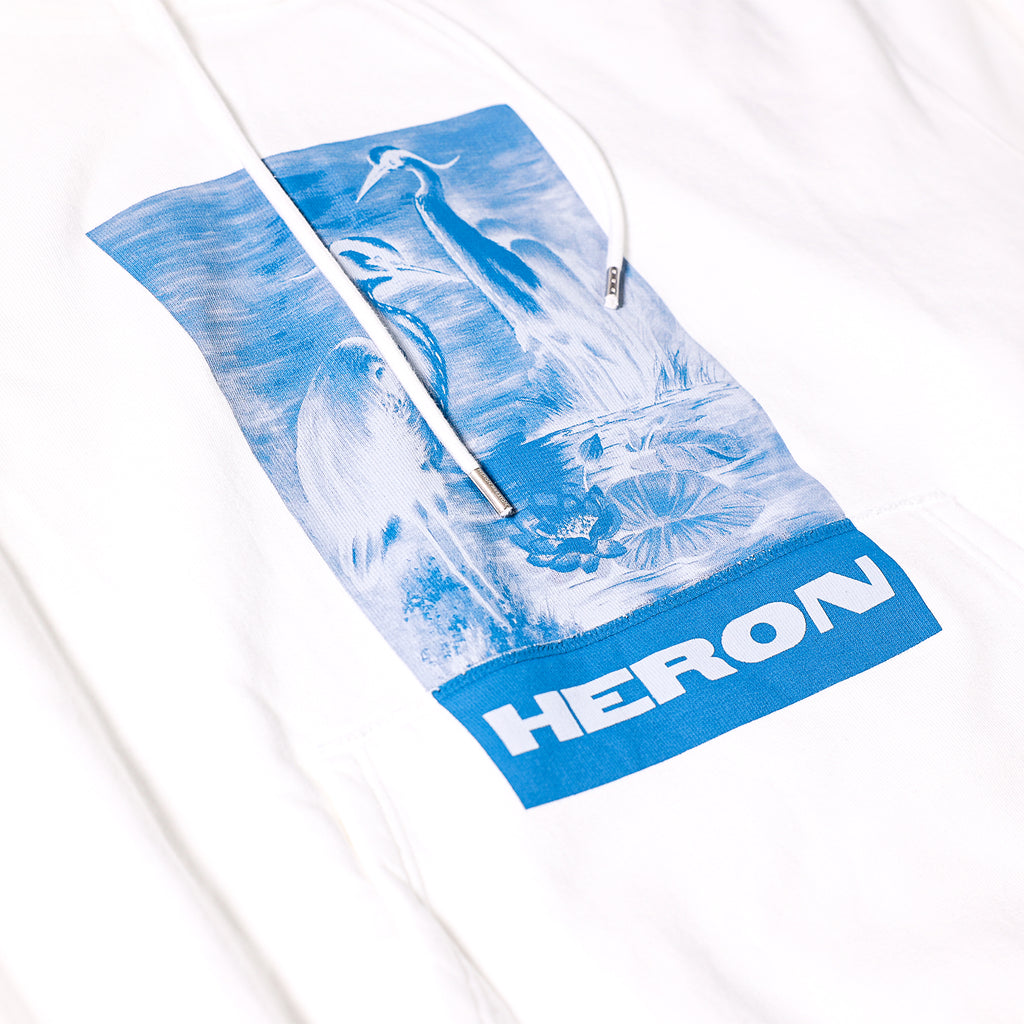 HERON PRESTON Herons Litho Hoodie