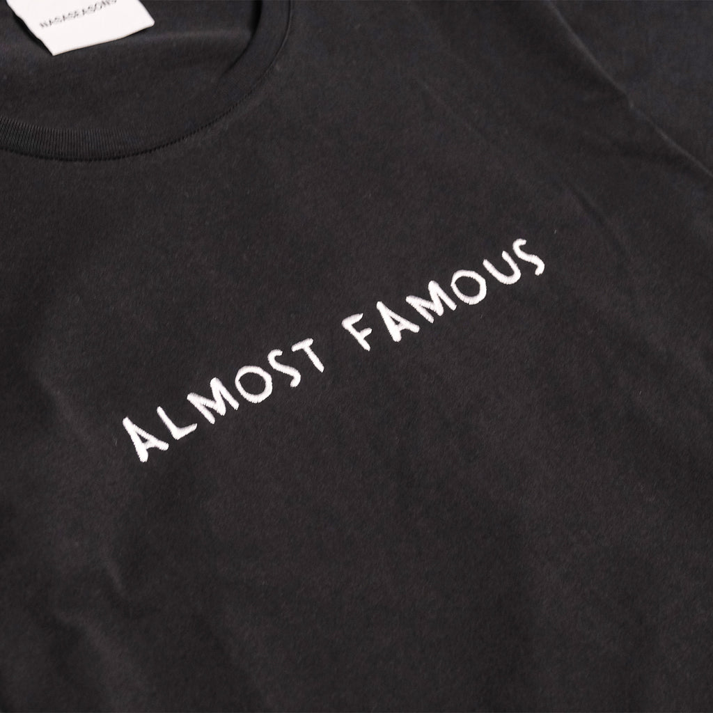 NASASEASONS Almost Famous T-Shirt - Black