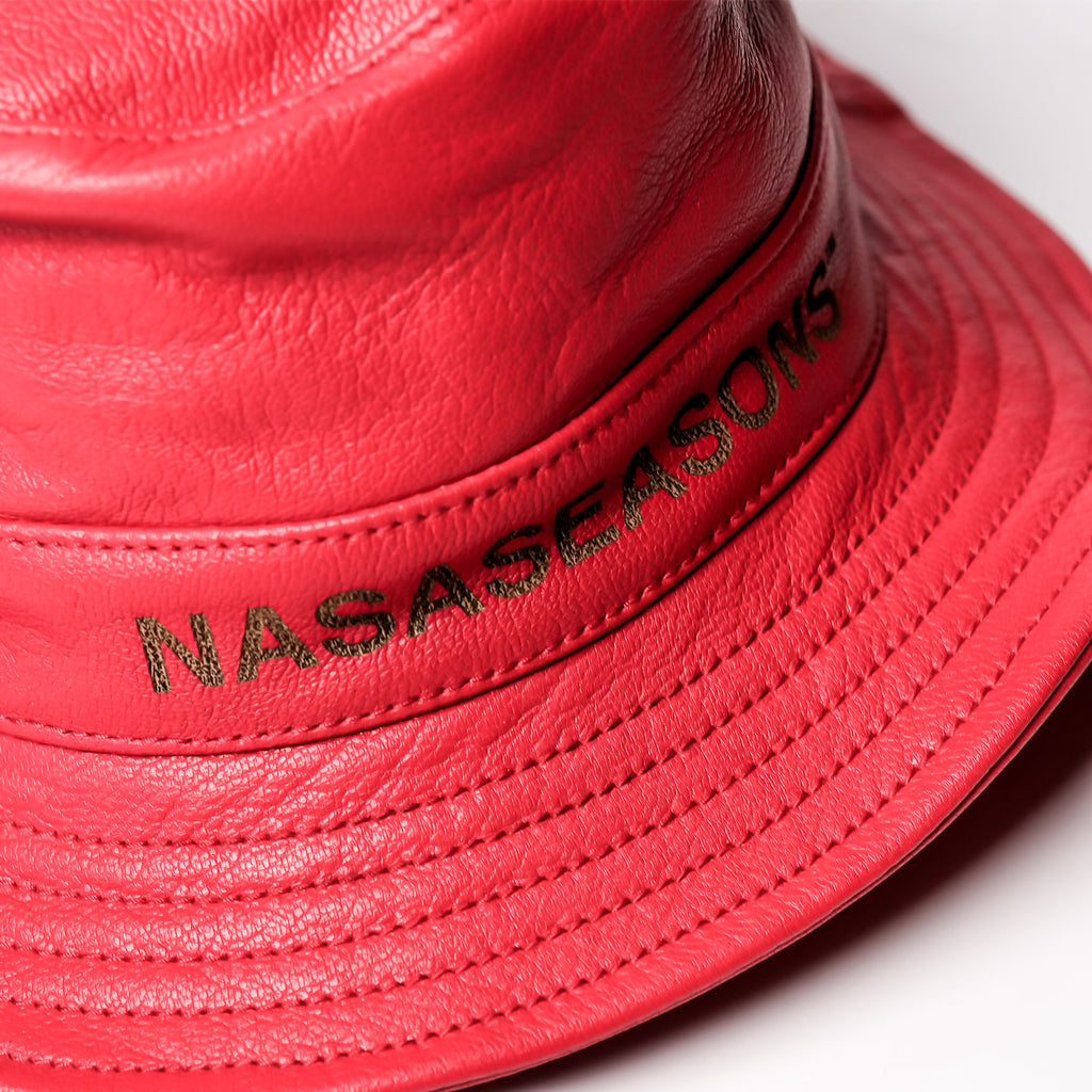 NASASEASONS Kid Leather Bucket - Red