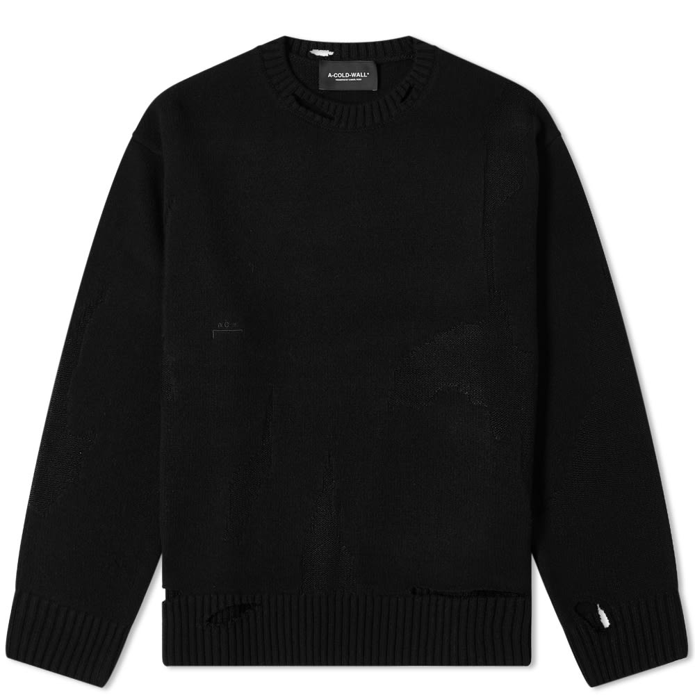 A-COLD-WALL Oversized Destroyed Knitted Jumper
