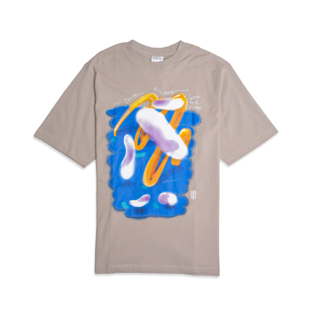 Marcelo Burlon County of Milan Psych Clouds Over T-Shirt