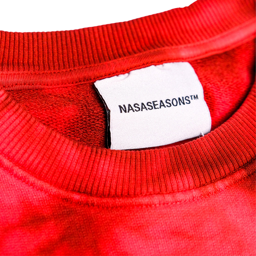 NASASEASONS Sanguine Dye Crewneck - MEDIUM