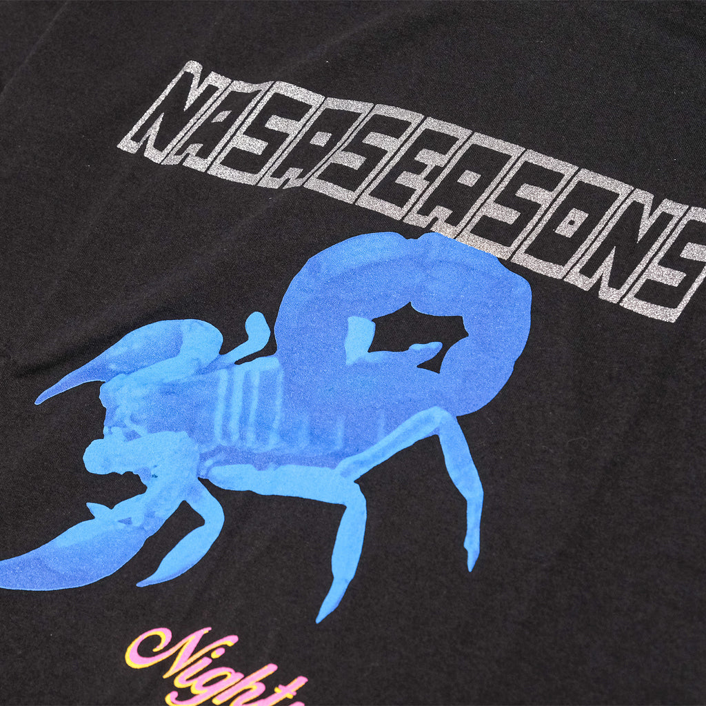 NASASEASONS Scorpio Glitter Logo T-Shirt