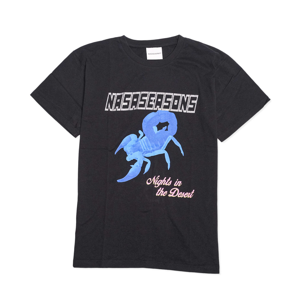 NASASEASONS Scorpio Glitter Logo T-Shirt